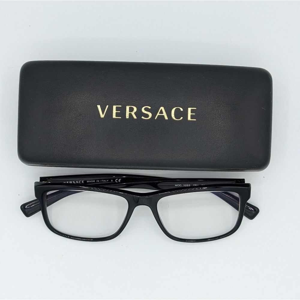 Versace Black Eyeglasses